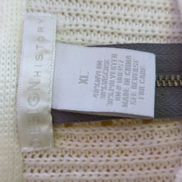 Design History Color block long sleeve sweater sz xl New - Picture 6 of 6